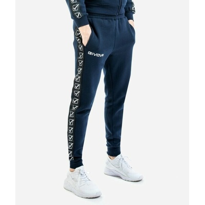 Pantalone Felpa Band modrá