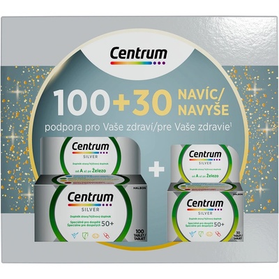 Centrum Silver 100+30 tablet dárkové balení – Zbozi.Blesk.cz
