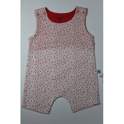 Сибел ООД Бебешки гащеризон на червени точки, 68
