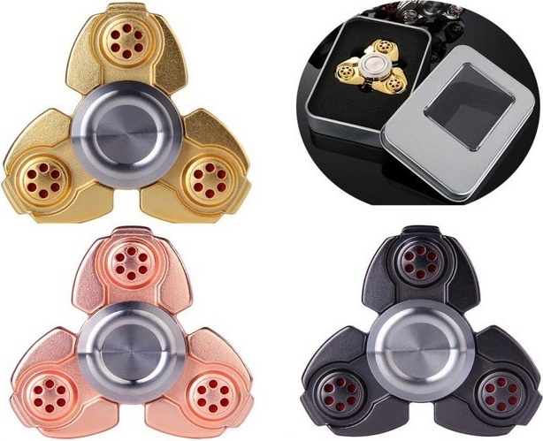 Fidget Spinner Kovový Matrix Zlatý