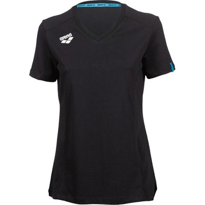 Arena Women Team T Shirt Panel Black