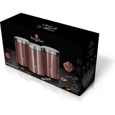 Berlingerhaus BH-6270 dóza 3ks I-Rose Edition