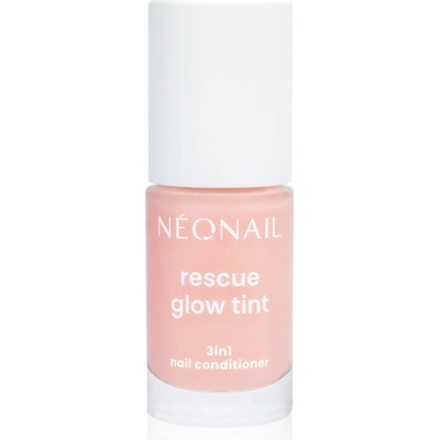 NEONAIL Rescue Glow Tint 3in1 Nail Conditioner подхранващ лак за нокти цвят Peachy Nude 7.2ml