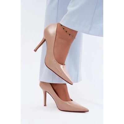 Boto Classic lodičky z ekologickej kože krémová béžové