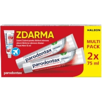 Paradontax Whitening 2 x 75 ml + 15 ml