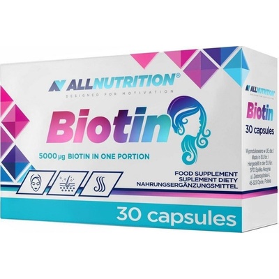 Allnutrition Biotin 30 kapsúl