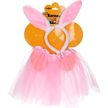 Wiky Комплект карнавал - розов заек