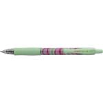Pilot Гел писалка, 0, 32 мм, бутон, зелено перо, PILOT "G-2 Flow", синя BL-G27-FLG-B (BL-G27-FLG-B)