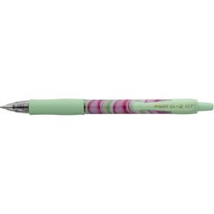 Pilot Гел писалка, 0, 32 мм, бутон, зелено перо, PILOT "G-2 Flow", синя BL-G27-FLG-B (BL-G27-FLG-B)