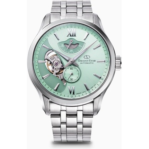 Orient Star RE-AV0B11E Limited Edition Мъжки часовник - Автоматичен, Лимитиран, Ментово-Зелен Циферблат, 41мм, Резерв 50ч, 100м Водоуст Часовници