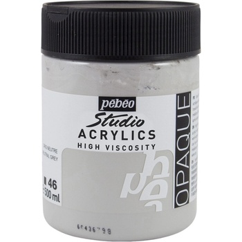 Pébéo Studio Fine АКРИЛНА боя Neutral Grey 500 ml 1 бр (171046)