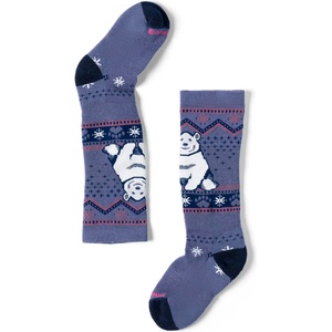 Smartwool Детски ски чорапи Smartwool Kid's Winter Full Cushion Polar Bear OTC Ski socks - Nightfall Blue - размер 33-36 (EU) (207-1999-0214)