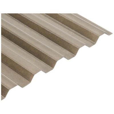 Lanit Plast Trapézový polykarbonát Marlon CSE Original TR 76/16 0,8 mm 1,06 x 2,5 m bronz 1 ks