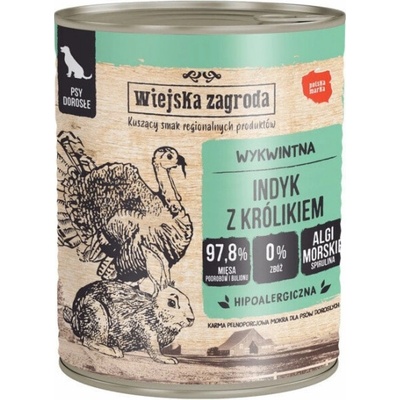 Wiejska Zagroda Turkey with rabbit 800 g