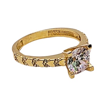 VipGold Златен годежен пръстен 2.70 гр (pr053)