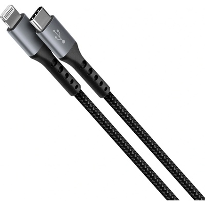 Krüger & Matz KM1267 USB-C/Lightning C94 MFi, 1m, černý