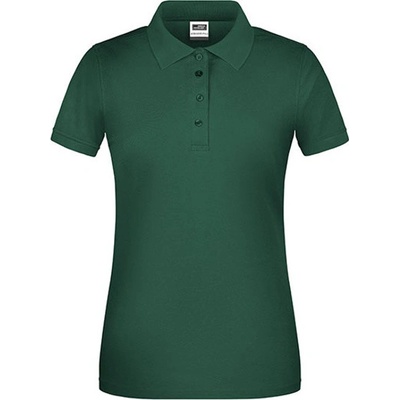 James&Nicholson Dámska polokošeľa JN873 Dark Green
