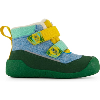 Affenzahn Детски зимни ботуши Affenzahn Kid's Lauflerner Winterstiefel Vegan Snuggy Winter boots - Bear / Blue - размер 25 (EU) (702-4543-0117)