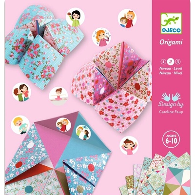 Djeco Origami Nebe peklo ráj růžová – Zboží Dáma
