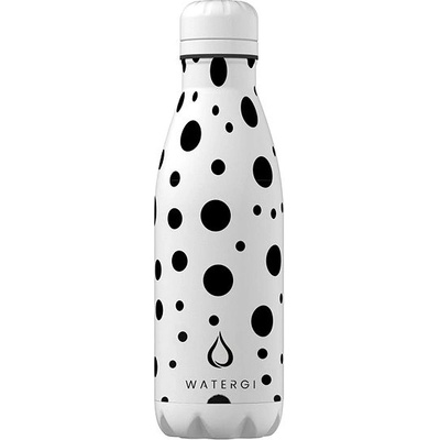 Watergi Termoska 500 ml bílá s puntíky Bubble