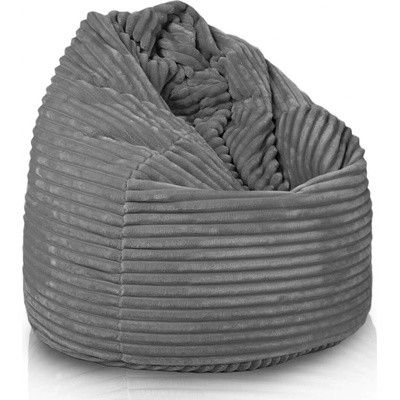 Primabag Mega Sako Velvet tmavě šedá