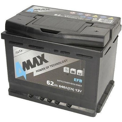 4MAX EFB 62Ah 640A right+