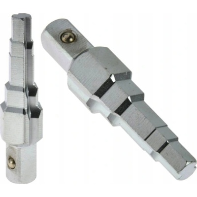 Univerzální stupňovitý zástrčný klíč 3/8"-1", na ráčnu 1/2" GEKO