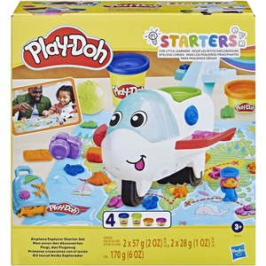 Hasbro Комплект с моделин Play-Doh Starters - Airplane Explorer (F8804) - baby