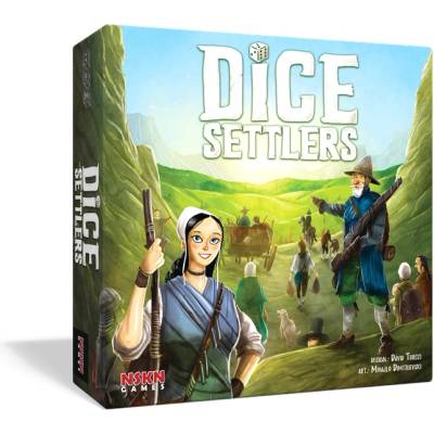 Board & Dice Настолна игра Dice Settlers - Стратегическа