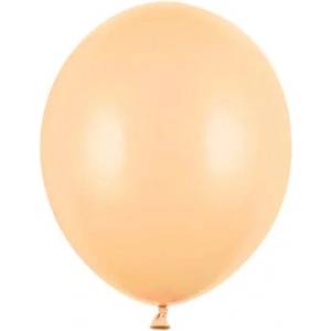 Party Deco Пастелен латексов балон - светла праскова - 23 см (sb10p-075j)