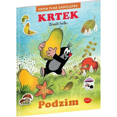 Krtek a podzim - kniha samolepek