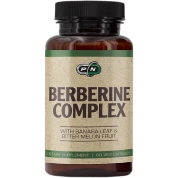Image 1 of PURE Nutrition USA Berberine Complex | With Banaba & Bitter Melon [60 капсули]