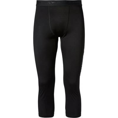 VAUDE Monviso Wool 3/4 černé