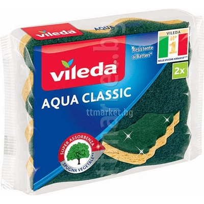 Vileda Домакински гъби Vileda aqua 2бр (3632)