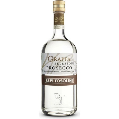 Bepi Tosolini Grappa Di Prosecco 40% 0,7 l (holá lahev)