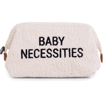 Childhome toaletná taška Baby Necessities teddy off wWhite