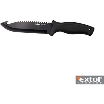 Extol Premium nůž lovecký 270/150mm s nylonovým pouzdrem na opasek 8855302