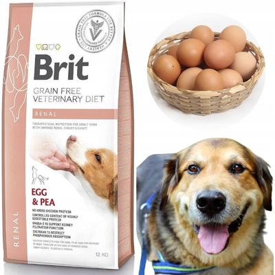 Brit Veterinary Diets GF Dog Renal 12 kg