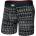 Saxx Мъжко синтетично термобельо Saxx Vibe Xtra Boxer Brief Fly Synthetic base layer - Island Lineup / Black (014-2279-2311)