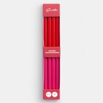 Sentio Моливи Color Blocking Red-Fuchsia HB 4 броя