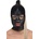 Strict Blonde Ponytail Bondage Hood Black
