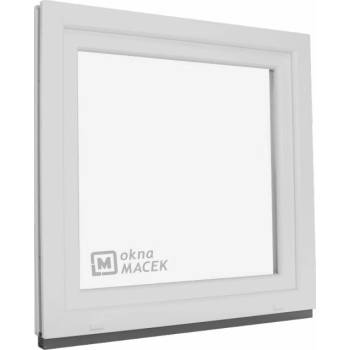 OLIMPIA Plastové okno 60 AD, 900x900 mm, OS, bílá Otevírání: levé (OSl)