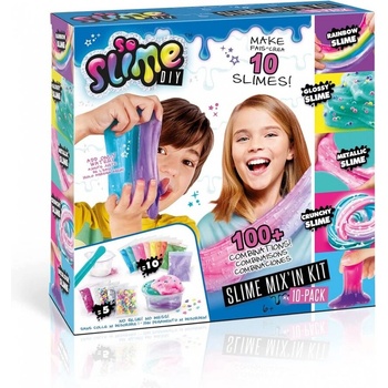 Canal Toys Творчески комплект, Canal Toys, Слайм, 10 цвята