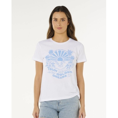 Rip Curl Sun Beams Standard Tee Optical White