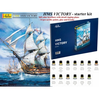 Heller HMS Victory model lodi 1:100