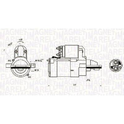 Startér MAGNETI MARELLI 063721246010