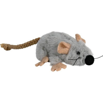 TRIXIE Играчка за котки - плюшена мишка с котешка мента 3 броя