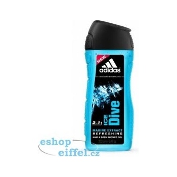 Adidas Ice Dive Men sprchový gel 400 ml