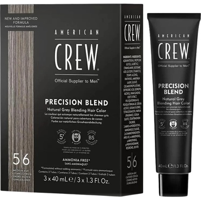 American Crew Precision Blend středně popelavá 5-6