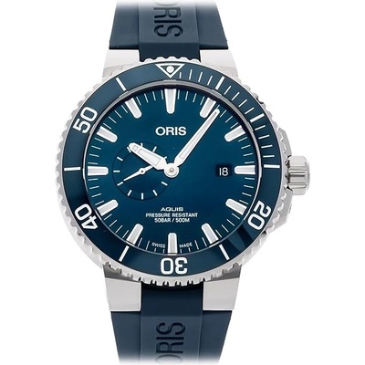 Oris Aquis Small Second Date 01-743-7733-4155-07-4-24-69EB - Мъжки часовник (01-743-7733-4155-07-4-24-69EB)